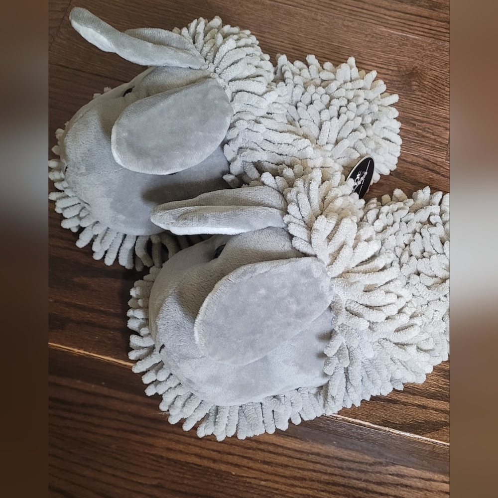 Cozy Plush Bunny Ear Slippers - Picture 7 of 8